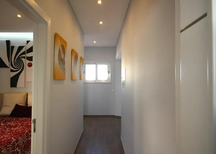 T1 Rocha/vista Mar/ac Appartement