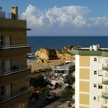 Apartament T1 Rocha/vista Mar/ac